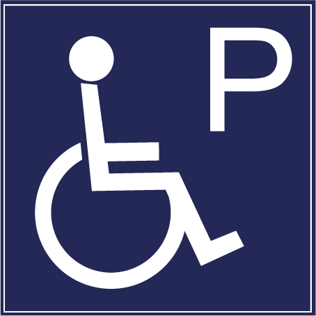 2 Behindertenparkplätze